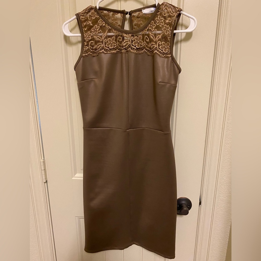 Tan Dress